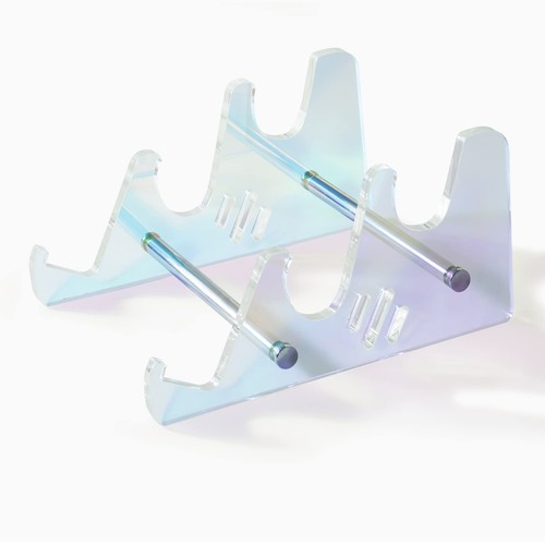 Tier acrylic keyboard - 3-tier,